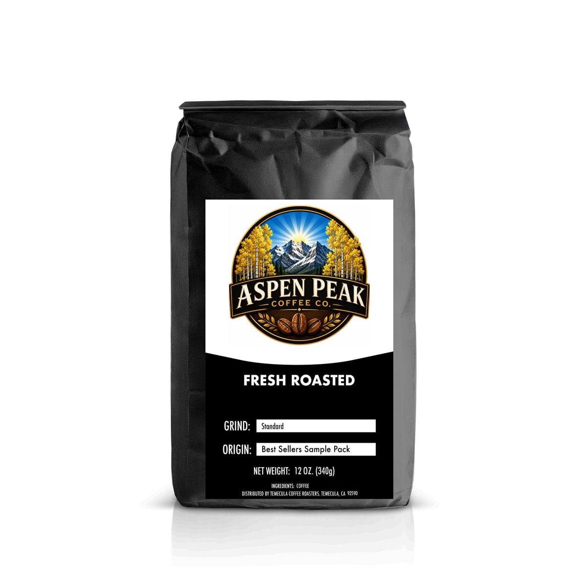 Best Sellers Sample Pack: 6Bean, Cowboy, Breakfast, Peru, Mexico, Bali